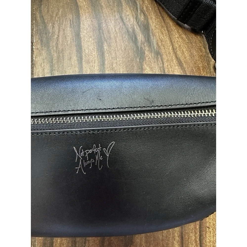 Coach x Selena Gomez Bunny Belt Bag in Black‎ Color